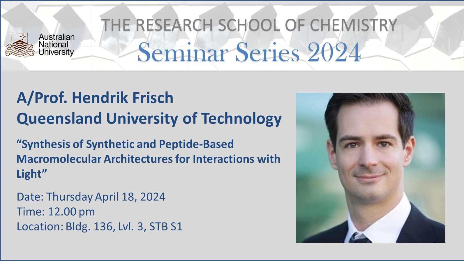 RSC School Seminar - Hendrik Frisch 18.04.2024