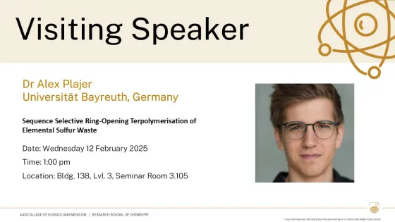 Visiting Speaker - Alex Majer