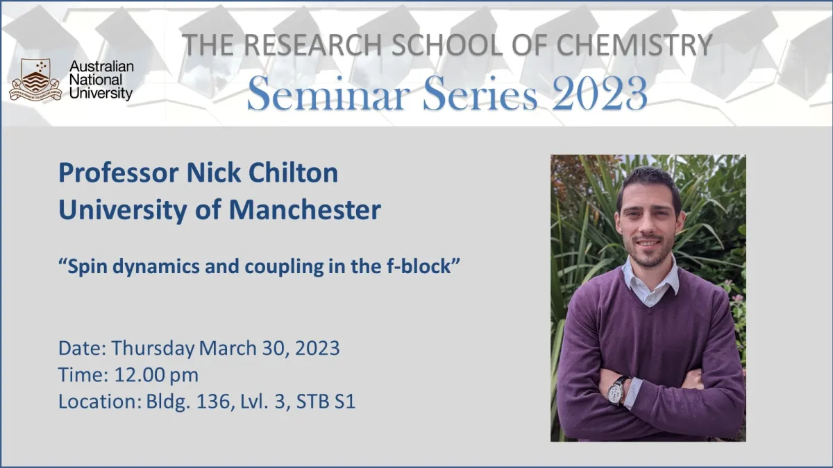 RSC School Seminar - Nick Chilton 30.03.2023