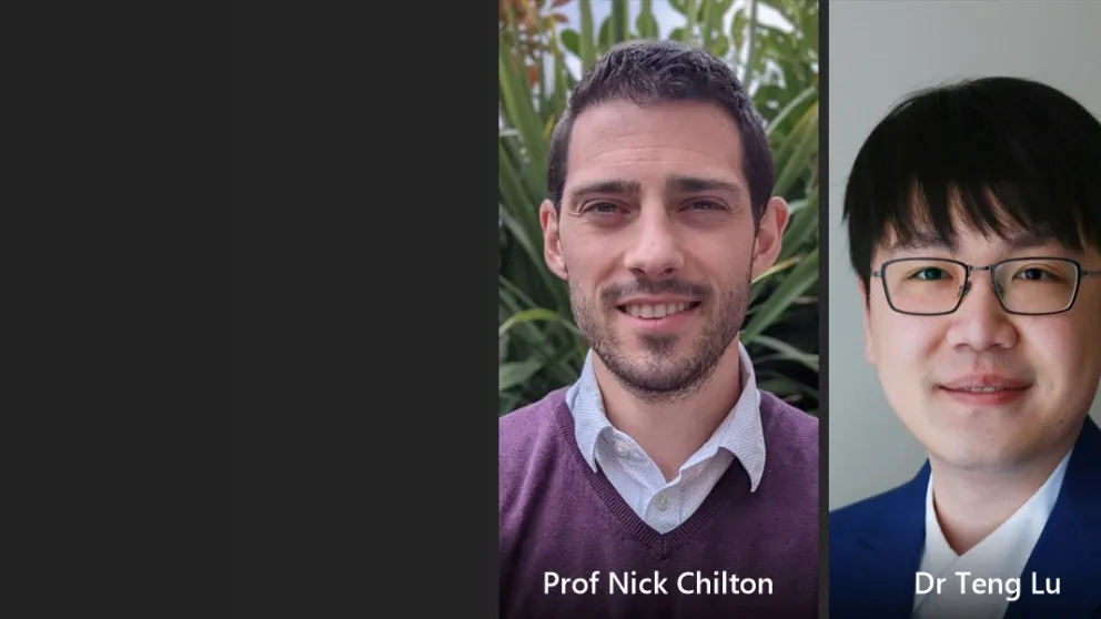 Professor Nick Chilton, Dr Teng Lu and Dr Xiaoxiao Zhang