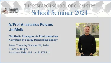 RSC School Seminar - A/Prof. Anastasios Polyzos 24.10.2024